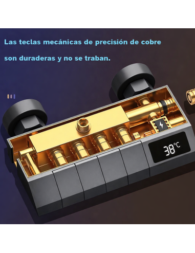 JUEGO DE DUCHA CON DISPLAY Y LUZ LED PHOENIX